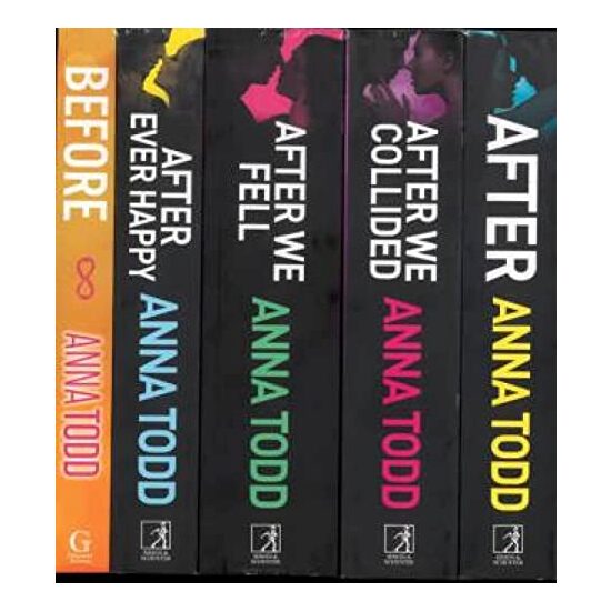 The After Series Set - The complete series in english