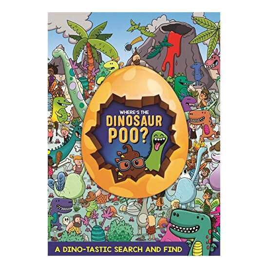 Where's the Dinosaur Poo? Search and Find