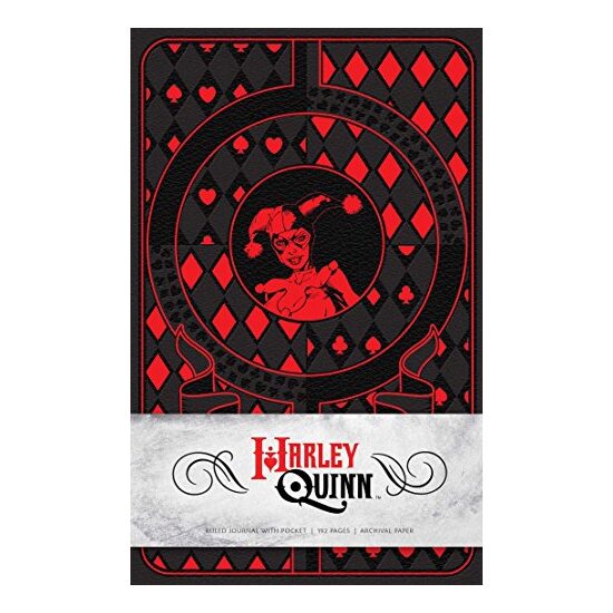 Harley Quinn Hardcover Ruled Journal