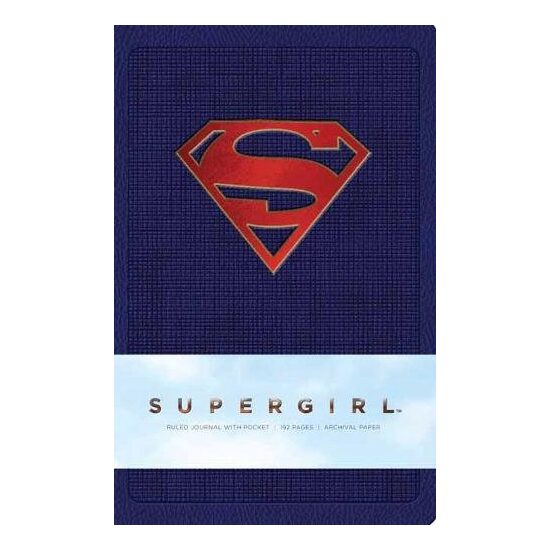 Supergirl Hardcover Ruled Journal