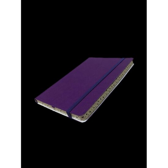 Ashridge A5 Elastic Pu Notebook Purple 8104 - Imagine 1