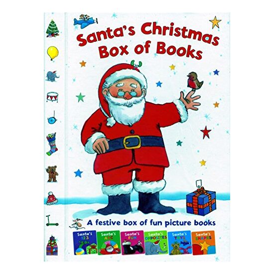 Santa's Christmas Box of Books