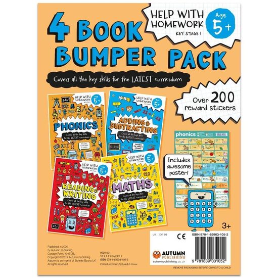 4 Book Bumper Pack 5+ (Help With Homework) - Imagine 1