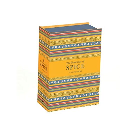 The Grammar of Spice Notecards