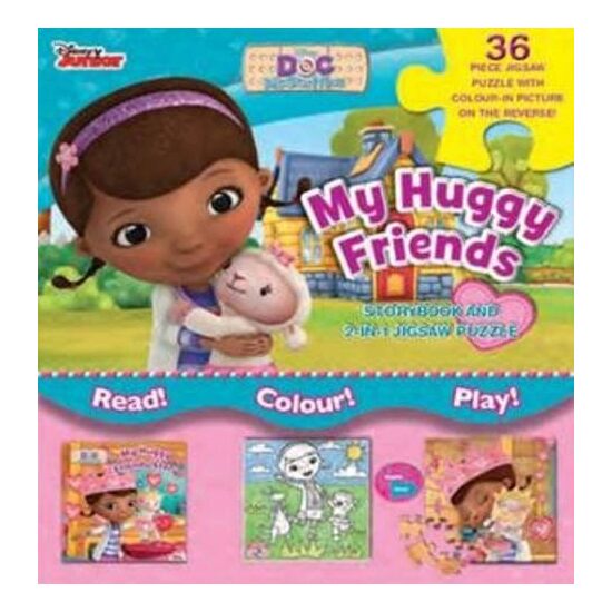Disney Doc Mcstuffins Story & Jigsaw Carry-Along Box - Imagine 1
