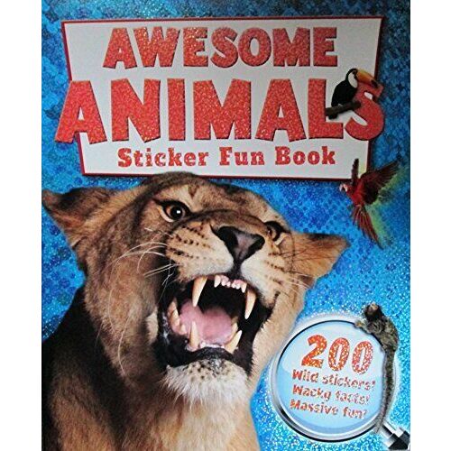 Awesome Animals Sticker Fun Book