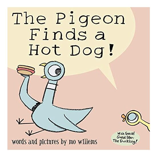 Pigeon Finds a Hotdog!, Mo Willems