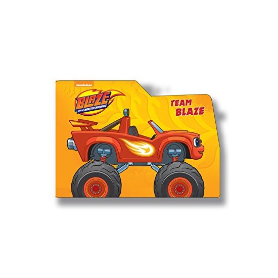 Blaze Crusher Wheelie Board Book - Imagine 1