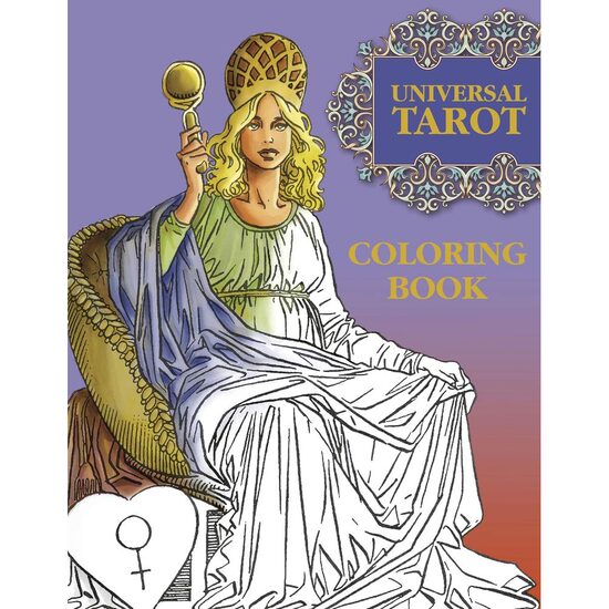 Universal Tarot Colouring Book