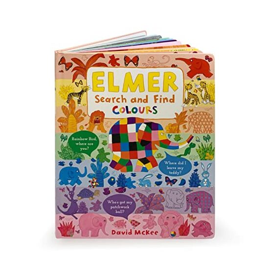 Elmer Search and Find Colours