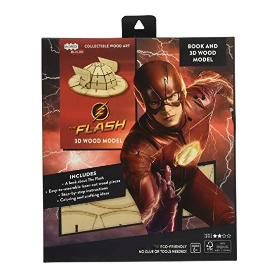 The Flash Book and 3D Wood Model, Insight Editions Staff