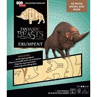 IncrediBuilds Fantastic Beasts Erumpent 3D Model, Insight Editions