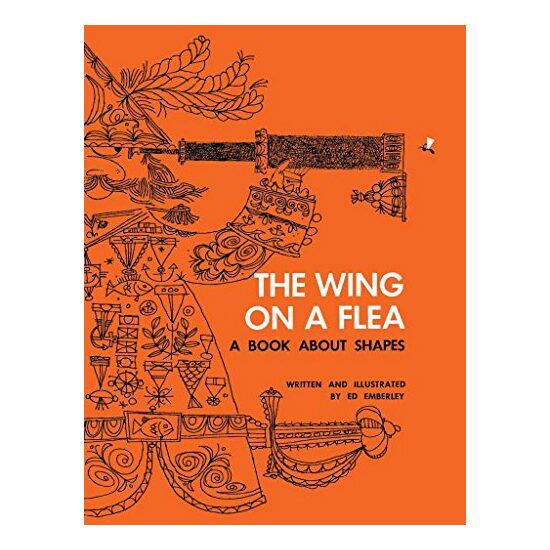 The wing on a flea