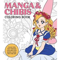 Manga and Chibis Coloring Book, Walter Foster Creative Team