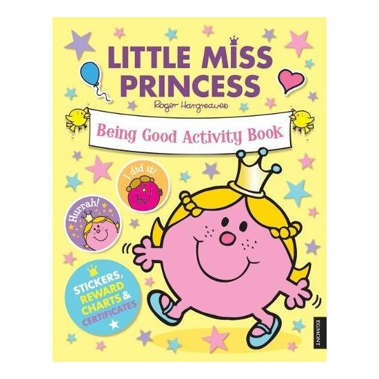 Little Miss Princess Being Good Activity Book