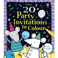 20 Party Invitations to Colour, Candice Whatmore
