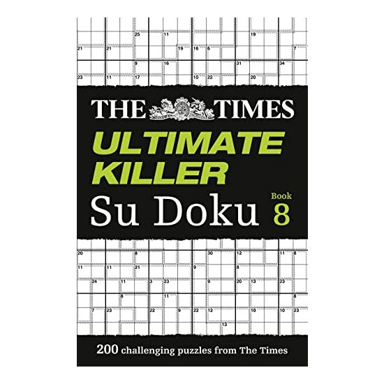 Times Ultimate Killer Su Doku Book 8, The Times Mind Games