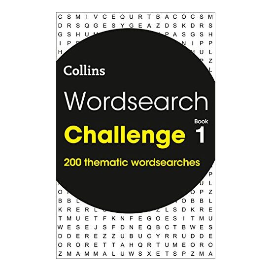 Wordsearch Challenge - 200 thematic wordsearches, Collins