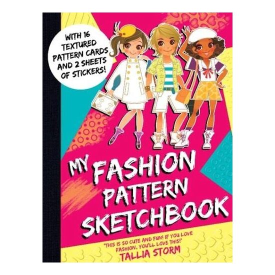 My Fashion Pattern Sketchbook - Imagine 1