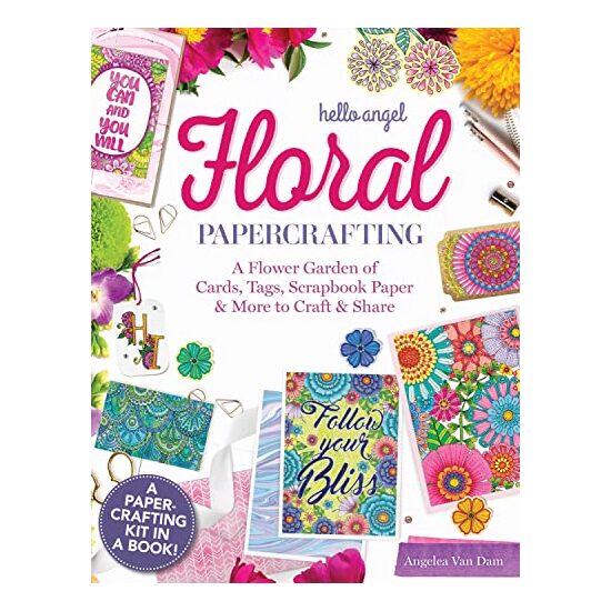 Hello Angel Floral Papercrafting - Imagine 1