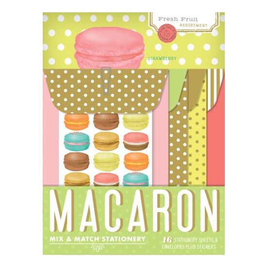 Macaron Mix and Match Stationery, Chronicle Books Staff