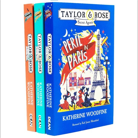 Taylor & Rose Secret Agents Series 3 Books Collection Set