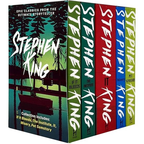 Stephen King 5 Books Collection Box Set