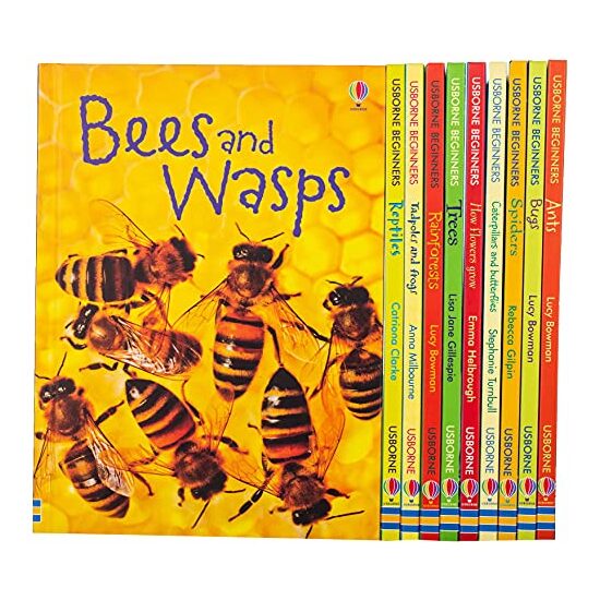 Usborne Beginners Nature 10 Books Box Set Collection - Imagine 1