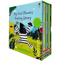 Usborne My First Phonics Reading Library 20 Books Collection Box Set