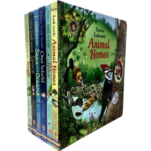 Usborne Look Inside Our world 6 Books Collection Pack Set
