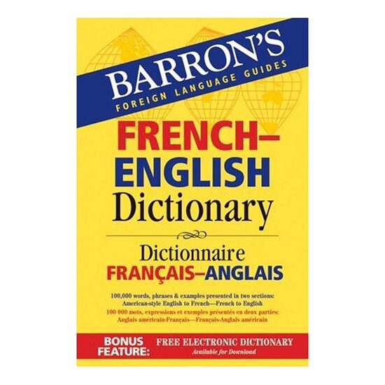 Barron's French-English Dictionary