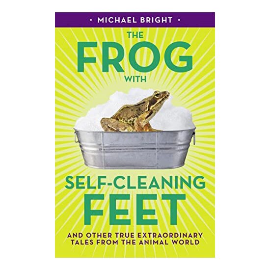 Frog with Self-Cleaning Feet