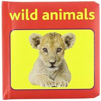 Padded Board Bk Wild Animals