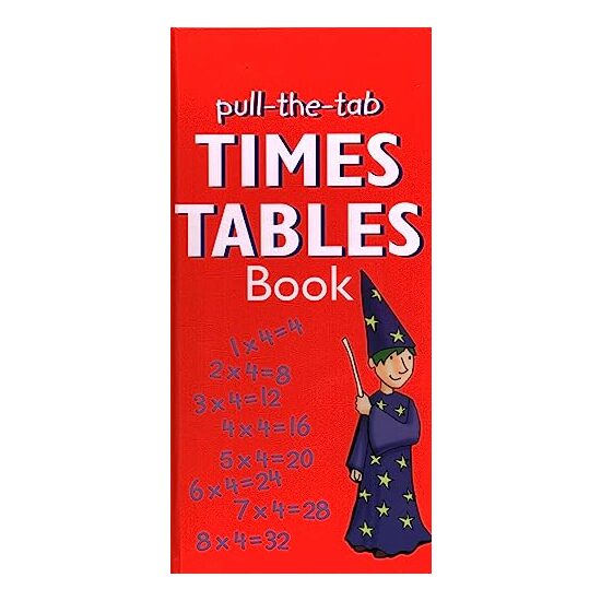 Pull-The-Tab Times Table Book