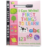  I Can Write! First Thing To Learn 