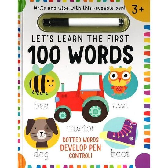 Let´s Learn First: 100 Words (wipe clean with pen) - Imagine 1