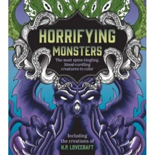 Horrifying Monsters Colouring Book