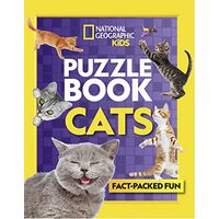 Puzzle book cats