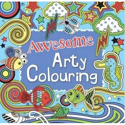 Awesome Arty Colouring