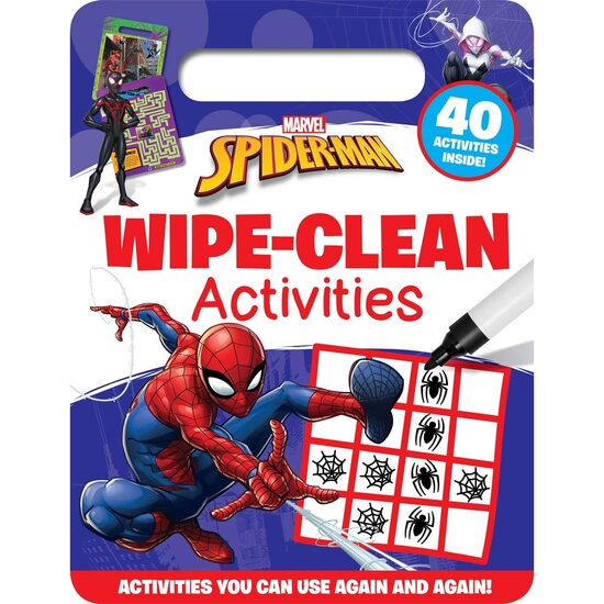 Marvel Spider-Man Wipe Clean Activities