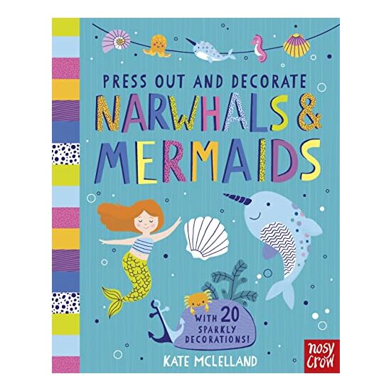 Press Out and Decorate: Narwhals and Mermaids - Imagine 1