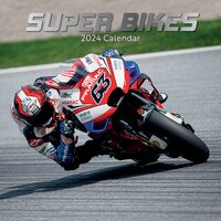 Super Bikes - 2024 Square Wall Calendar