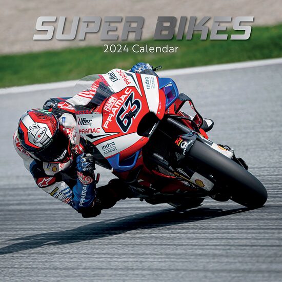 Super Bikes - 2024 Square Wall Calendar - Imagine 1