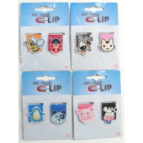 Magnetic Bookmark- My Page Clip, 2pcs