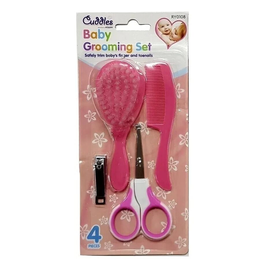 New Baby Best Care Kit In Pink Color Grooming Kit Of 8 Piece Set On Sale MTIW1973 main image 1