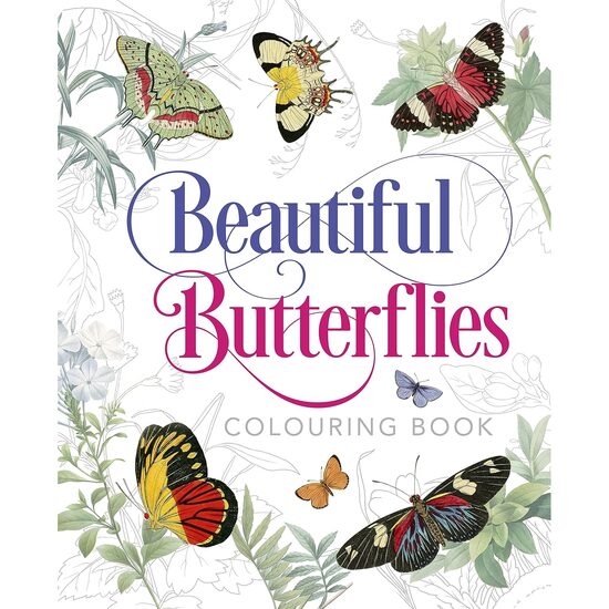 Beautiful Butterflies Colouring Book - Imagine 1