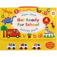 Wipe Clean Activity Pack Get Ready For School - Carry Case ,   Roger Priddy