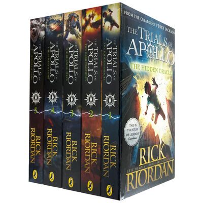 Trials of Apollo 5 Book Collection Set By Rick Riordan