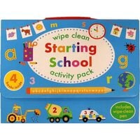 Wipe Clean Carry Case: Starting School