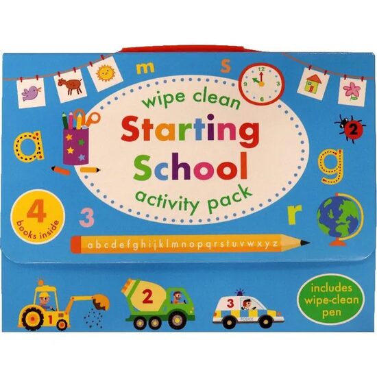 Wipe Clean Carry Case: Starting School